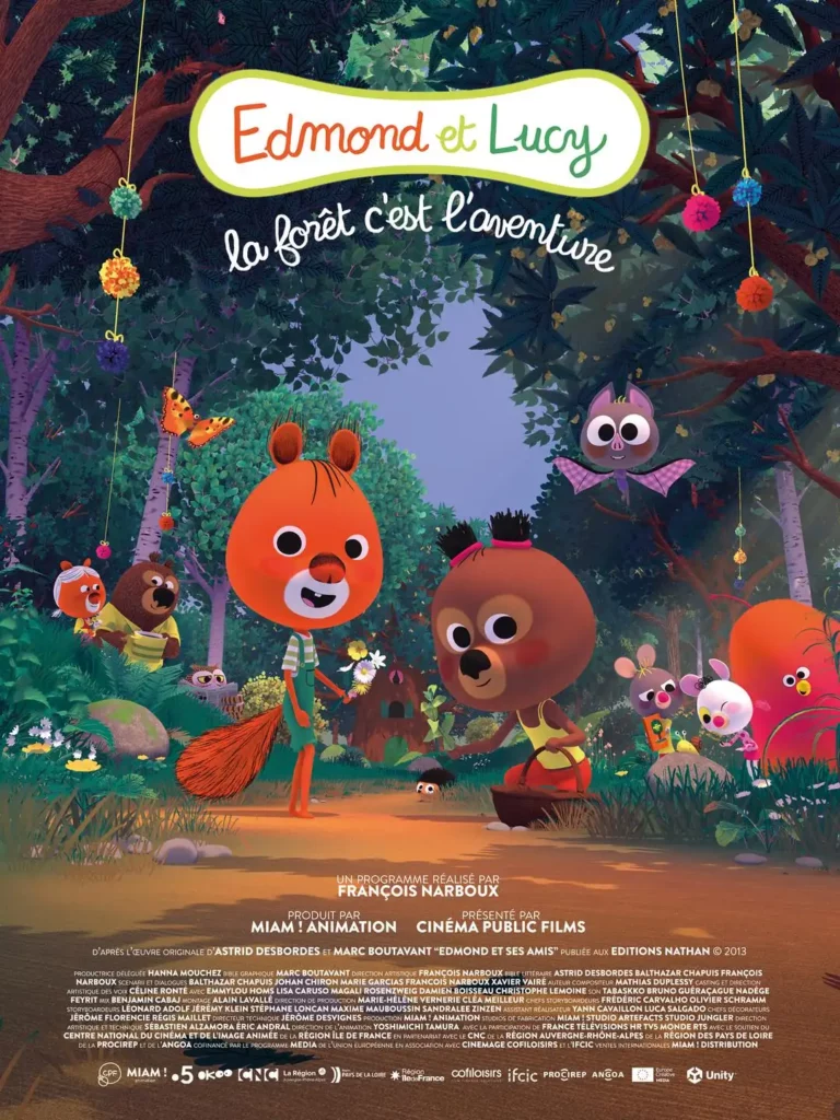 Affiche d'Edmond et Lucy, la forêt c'est l'aventure !