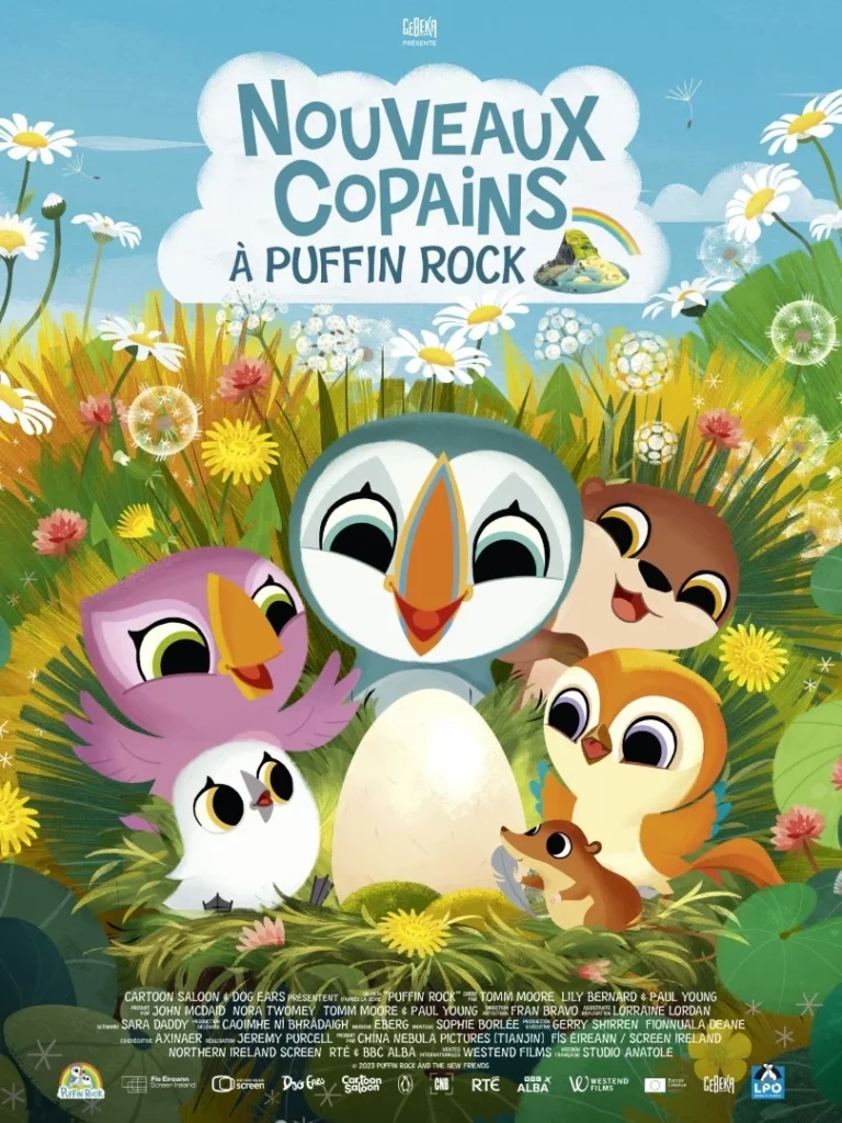 Affiche Nouveaux copains à Puffin Rock