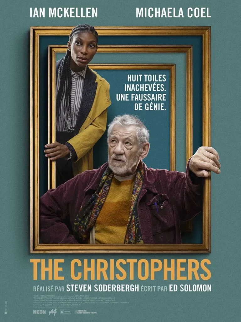 Affiche The Christophers acteurs dans un cadre