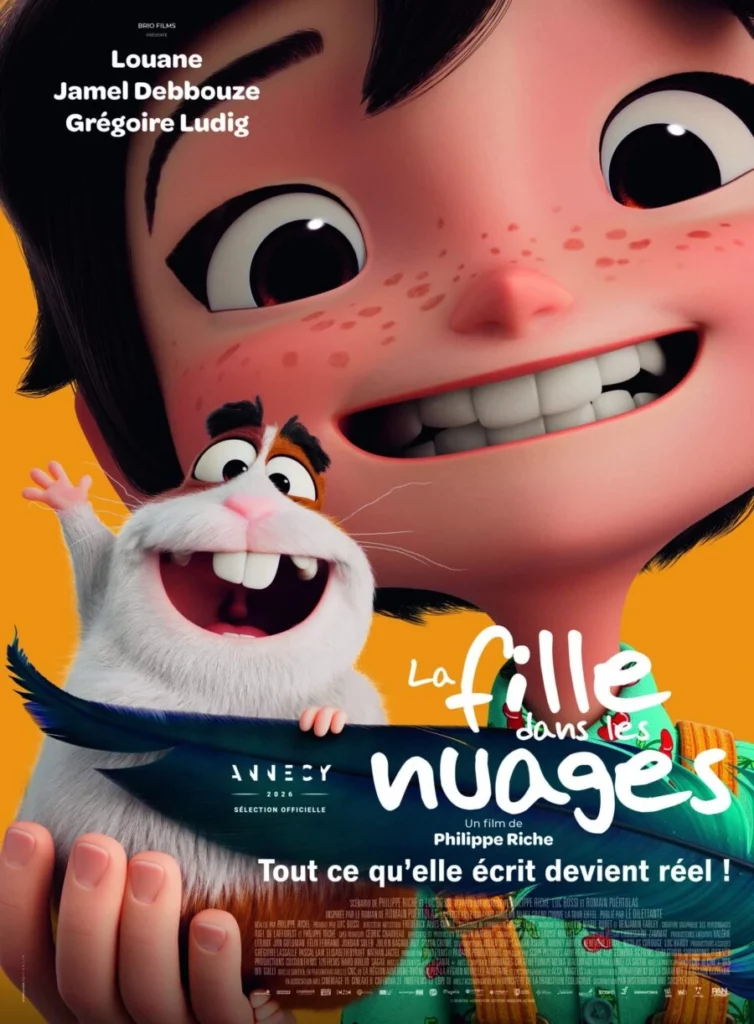 Affiche La fille dans les nuages