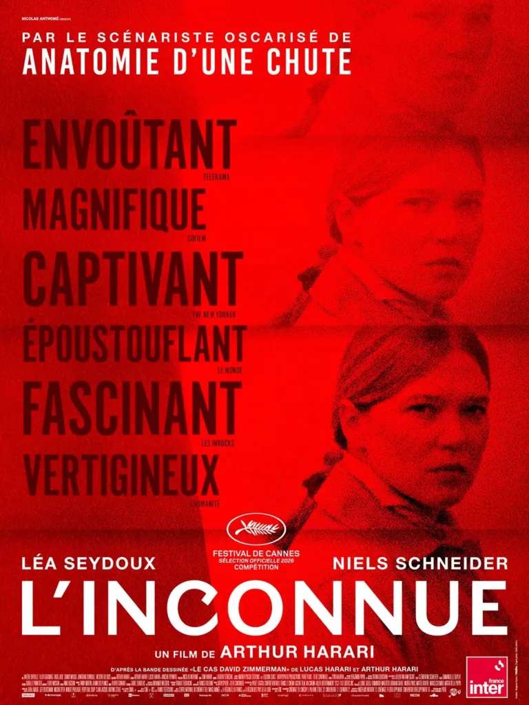 Affihce L'inconnue avec Léa Seydoux